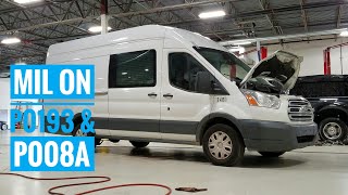 3.2 Powerstroke - MIL on DTC P0193 & P008A