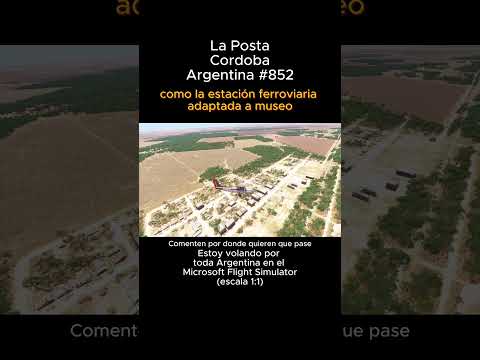 La Posta, Cordoba desde el Microsoft Flight Simulator #laposta #cordoba #msfs #joaha45 #argentina