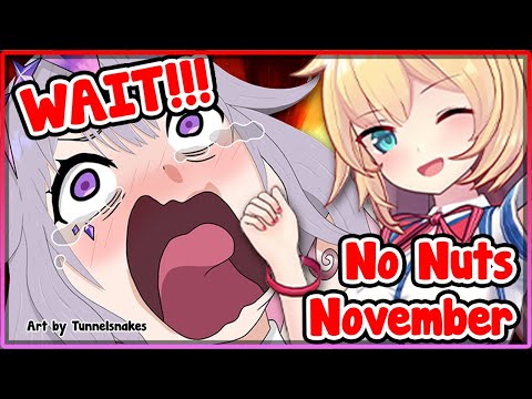 Biboo and Hachama didn't know the No Nuts November joke
