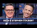 Stephen Colbert Teases Future Career Plans Almost Injured An Audience Member With A Segway