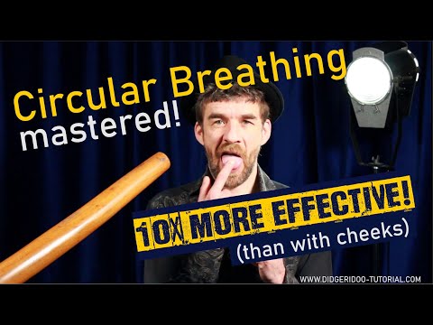 Circular Breathing mastered! (1/3) super effective & in-depth: The tongue push