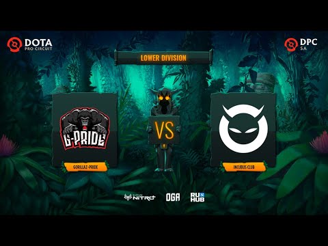 Gorillaz-Pride vs Incubus Club, OGA DPC SA Season 2, bo3, game 1 [Eiritel & Lost]