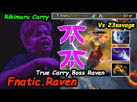 Counter Pick ? Fnatic Raven [Riki] True King Carry vs VG 23savage [Zeus] Dota 2 Perspective Gameplay