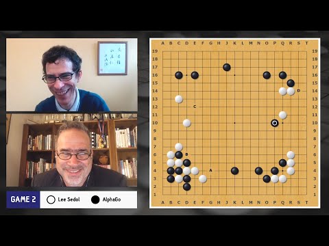 AlphaGo to Zero: Revisiting AlphaGo vs Lee Sedol, Game 2, with Michael Redmond 9p