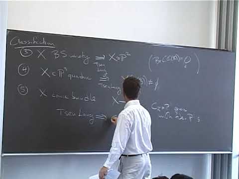 Singular Del Pezzo surfaces (B. Hasset)