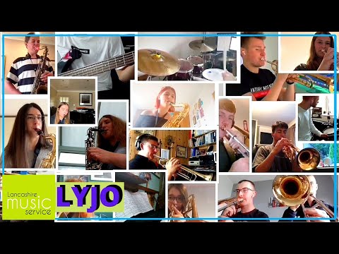 Lancashire Youth Jazz Orchestra LYJO Perform 'Back Home in Indiana' | 45th-Year Celebration