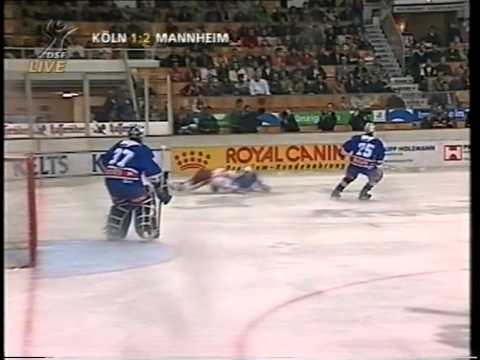 DEL 97-98 #9 Köln - Mannheim 4-5OT Teil 1