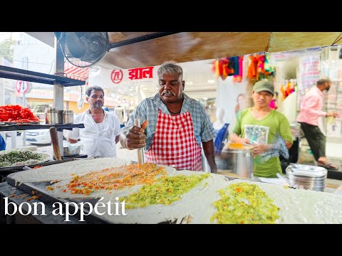The Man Behind Mumbai’s Legendary Flying Dosas | Street Eats | Bon Appétit