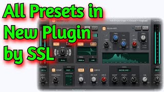 Video thumbnail for New Guitar & Bass MIXING VST Plugin by Solid State Logic - SSL Guitarstrip - All Factory Presets by Amner Hunter