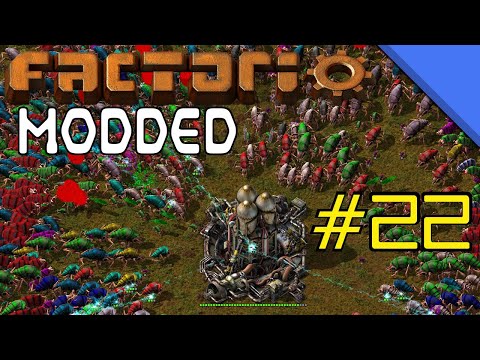 Wall is done, I hope | Factorio gameplay with mods ep22