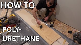 How to Apply Polyurethane to Plywood