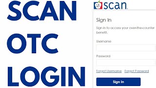 otc.scanhealthplan.com Scan OTC Login: Sign in, Catalog ⏬👇
