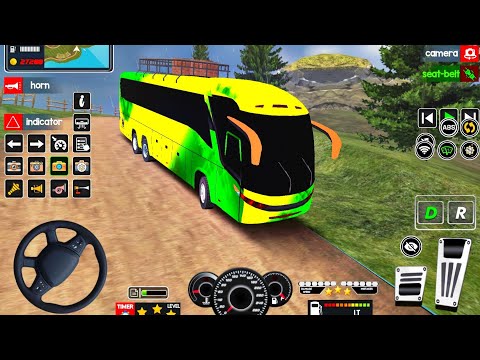 Best Bus Games 2025 - Real Coach Bus Realistic Offroad Driving Games - Android GamePlay