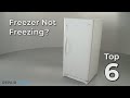 Freezer Isn't Freezing  — Freezer Troubleshooting