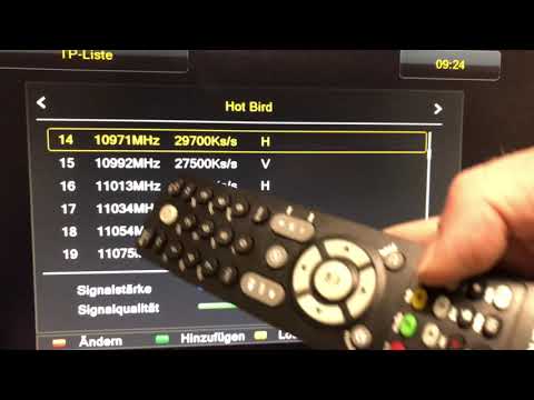 Ariva HD Suisse+ / Eco SRG Sender neu einstellen