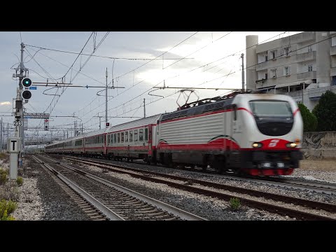E402B IN DOPPIA TRAZIONE SIMMETRICA ANCHE SUI FRECCIABIANCA MILANO-LECCE E VICEVERSA!