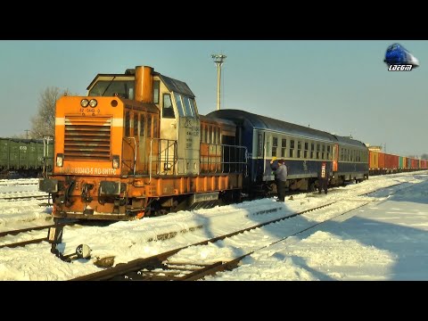LDH 82-0443-5 & R5623 Suceava-Rădăuți-Putna in Zăpadă/Snow in Gara Dornești Station 10 February 2021