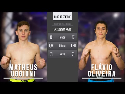 BLASIUS COMBAT III - LUTA #01 - Matheus Uggioni x Flavio Oliveira - 2016