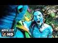 Quaritch Kidnaps Jake S Sons Scene AVATAR THE WAY OF WATER 2022 Movie CLIP HD