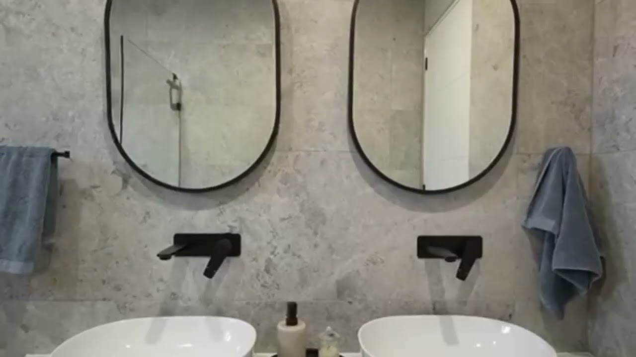 Bathroom renovation before and after