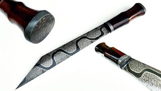 Forging Fanged Fury: A Serpent Inspired Viking Seax for The Viking Challenge