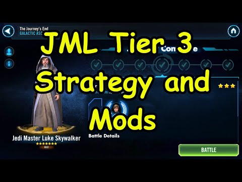Jedi Master Luke Tier 3 - Modding and Strategy - Blinding Vader is Key
