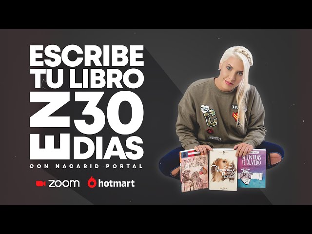 Vídeo relacionado con Escribe tu libro en 30 días