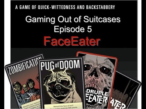 Gaming Out of Suitcases: FaceEater