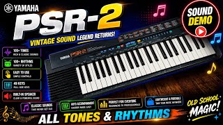 Video thumbnail for Yamaha PSR 2 || Yamaha PSR 2 review || Yamaha psr by Rockstar Music Store