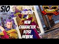 Street Fighter V New Character Rose SFV Rose Review New Intro