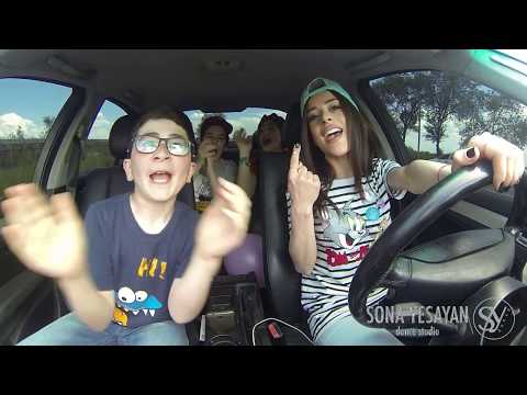 004.Carpool / Sona Yesayan Dance Studio with Mery, Arame, Stepan, Rafayel Yeranosyan - Vonts Hamozem