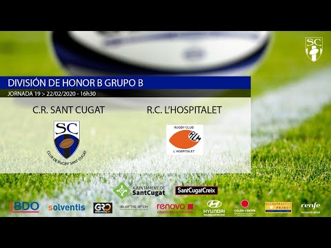 20200222 DHB Club Rugby Sant Cugat vs R.C. L'Hospitalet