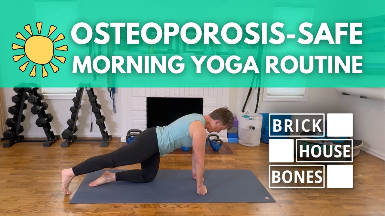 Morning Yoga Routine 🌻 Osteoporosis-Friendly!