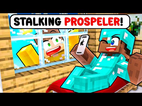 24 Uur Pro Speler Stalken In Minecraft (Survival)