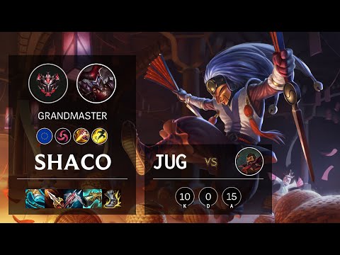 Shaco Jungle vs Graves - EUW Grandmaster Patch 11.3
