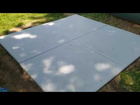 Handi Spa Hot Tub Deck Foundation Plastic Resin Base Pad