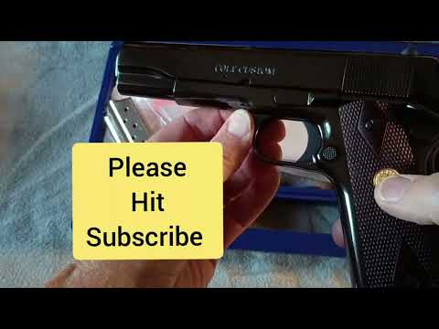 Colt Custom Royal Blue O1911C38-RB in 38 Super - First Look / Unboxing