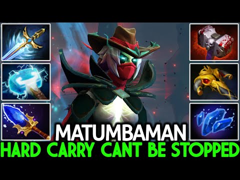 MATUMBAMAN [Phantom Assassin] Hard Carry Can't Be Stopped Unreal Damage Dota 2