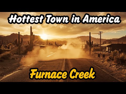 The Hottest Town to Live in America | Furnace Creek, California