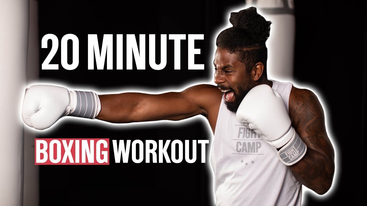 4 Round Boxing Workout At-Home with Coach PJ - YouTube