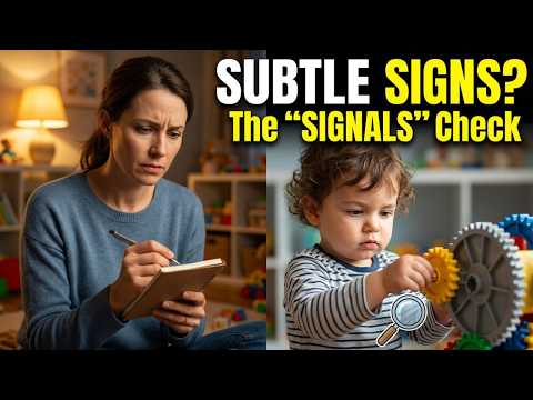 Is it Just a "Phase"? The Subtle Autism Signs Most Parents Miss (The SIGNALS Framework)
