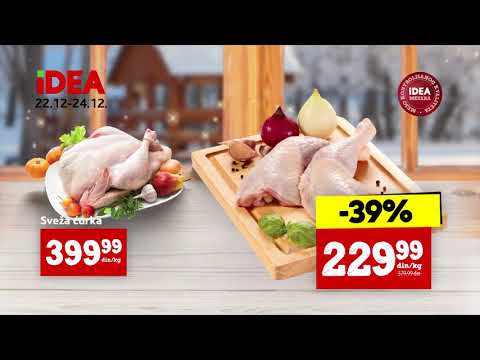 Idea vikend akcija od 22.-24.12.2017.