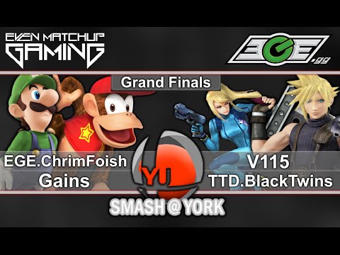 Smash@York - EGE.ChrimFoish + Gains vs TTD.BlackTwins + V115 - Grand Finals