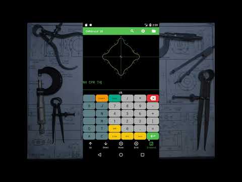CAMdroid 2D : CNC G-code.
