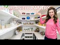 My Kitchen Pantry Tour!  PANTRY ORGANIZATION IDEAS