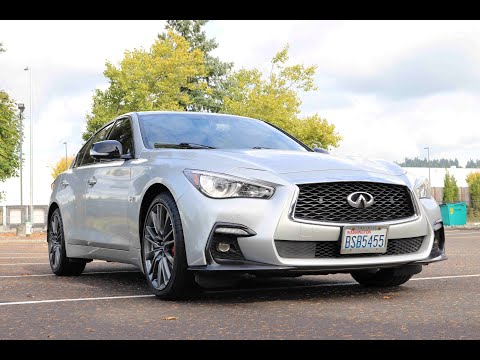 2018 INFINITI Q50 RED SPORT 400 AWD Walk Around and Info
