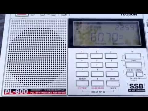 CFRX Toronto Shortwave service of CFRB 6070 Khz on Tecsun Pl 600