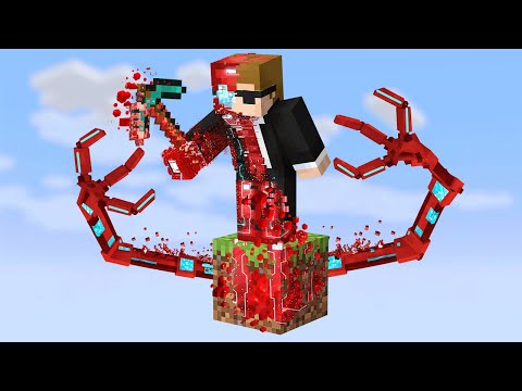 Minecraft, But It's 1 Nano Tech Block