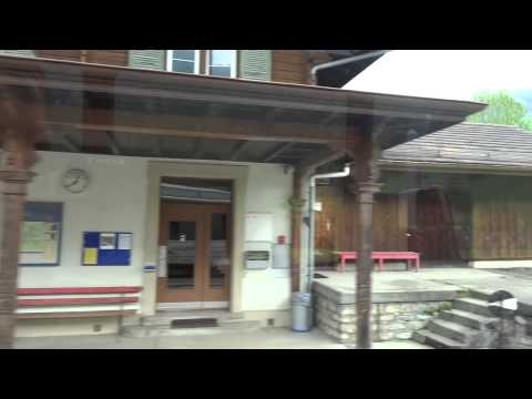 Montreux - Gstaad Train Ride (SWITZERLAND) - GOLDEN PASS Line
