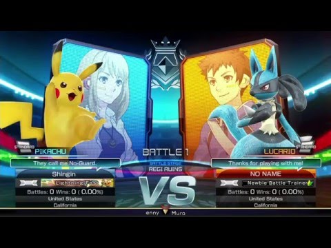 NCJacobT (Pikachu) vs IG | Nightshade (Lucario) - WNF Pokken 1.6